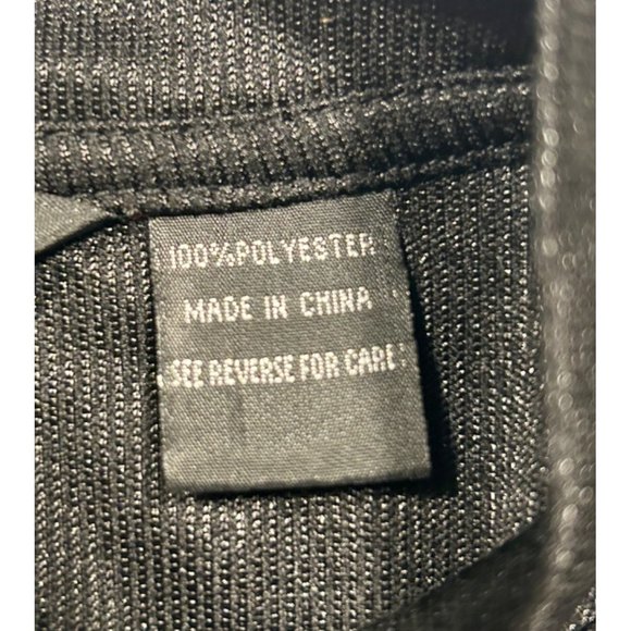 Bagazio Mens Black‎ Short Sleeve Shirt Size Medium - Picture 3 of 5